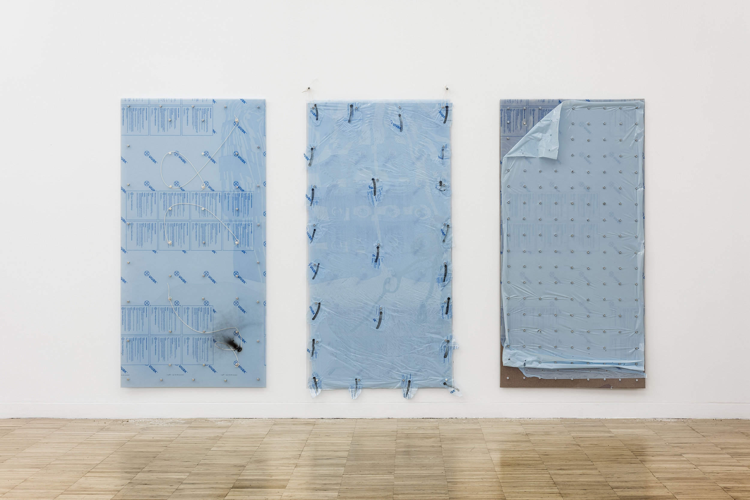 Installation view Bad Weather for Mechanical Habits, Good Weather for Drunks (2016) from group show Crisis? What crisis? at TEA, Santa Cruz de Tenerife. Curated